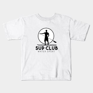 SUP - Classic Black and White Kids T-Shirt